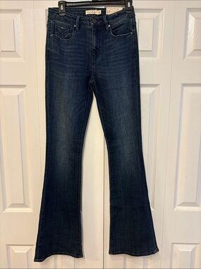 Unpublished Dark Blue Flare Women's Jeans 686